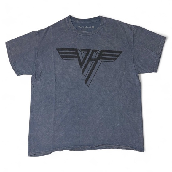 Van Halen Blue Graphic Tee - Short Sleeve - Picture 1 of 4